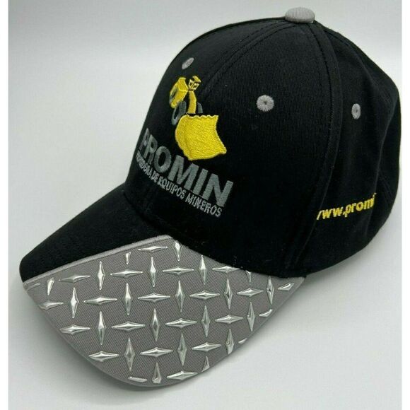 Explosion Caps Snapback Hat Mens Mining Spanish PROMIN Heavy Equipment - Picture 1 of 6